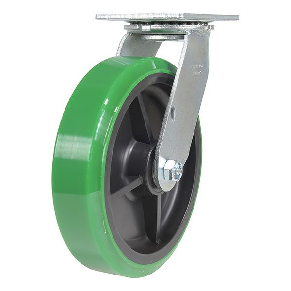 Caster, 8X2 Polyolefin Swivel
