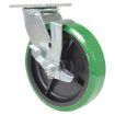 Caster, 8X2 Polyolefin Swivel W/ Brake