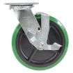 Caster, 8X2 Polyolefin Swivel W/ Brake