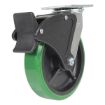 Caster, 8X2 Polyolefin Swivel W/ Total Brake