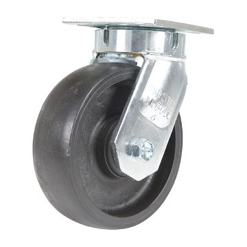 Caster, 6X2 Glass Filled Nylon Heavy Duty, Swivel, P/N: CST-HHD-6X2GFN-S Caster, 6X2 Glass Filled Nylon Heavy Duty, Swivel