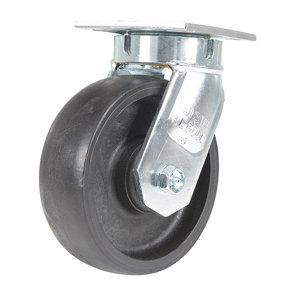 Caster, 6X2 Glass Filled Nylon Heavy Duty, Swivel
