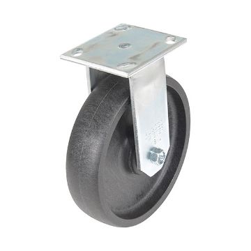 Caster, 8X2 Glass Filled Nylon Heavy Duty, Rigid, P/N: CST-HHD-8X2GFN-R Caster, 8X2 Glass Filled Nylon Heavy Duty, Rigid