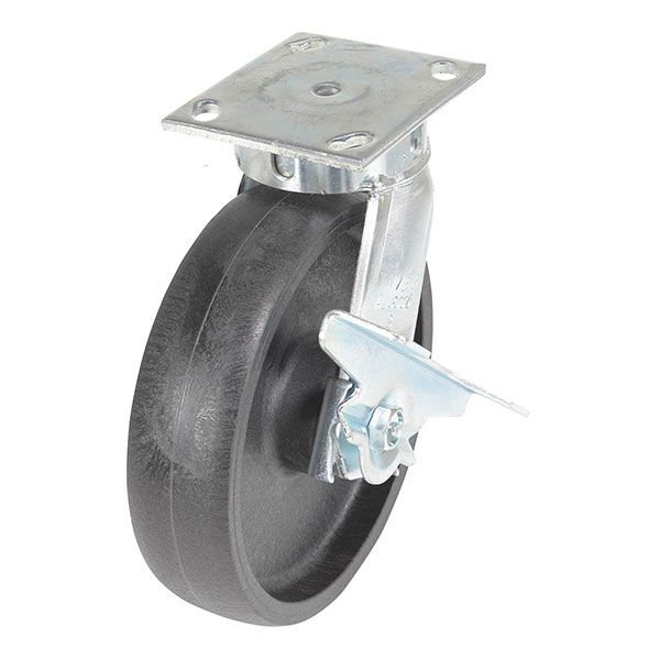 Caster, 8X2 Glass Filled Nylon Heavy Duty, Swb