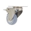 3X1 Tpr Ss Rig Swivel Caster W/Total Brake