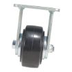 4X2 Mold On Rubber Rigid Caster