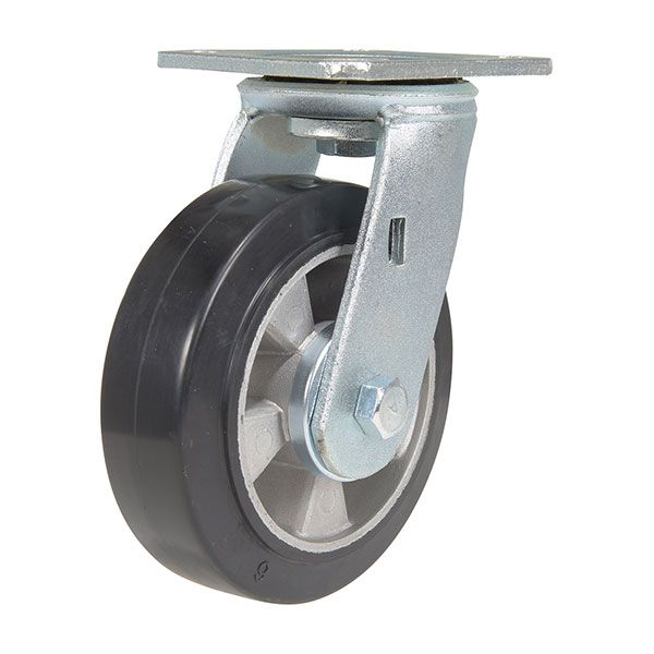 6X2 Mold On Rubber Rigid Caster