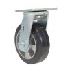 6X2 Mold On Rubber Swivel Caster