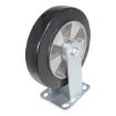 8X2 Mold On Rubber Rigid Caster