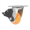Caster, 4X2 Aluminum Swivel W/ Total Brake