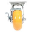 Caster, 5X2 Aluminum Swivel W/ Brake