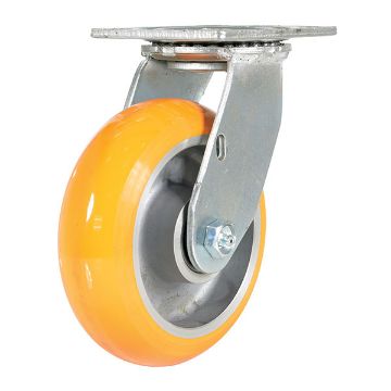Caster, 6X2 Aluminum Swivel, P/N: CST-F34-6X2SI-S Caster, 6X2 Aluminum Swivel