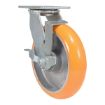 Caster, 8X2 Aluminum Swivel W/ Brake