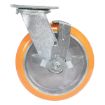 Caster, 8X2 Aluminum Swivel W/ Brake
