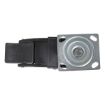 Caster, 8X2 Aluminum Swivel W/ Total Brake