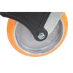 Caster, 8X2 Aluminum Swivel W/ Total Brake