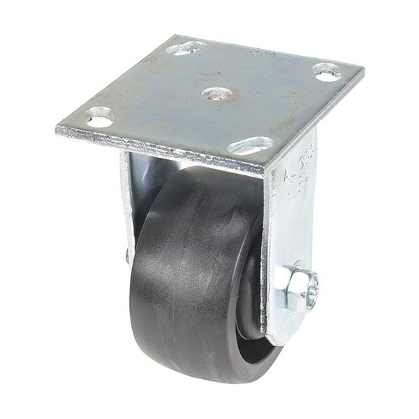 Caster, 4X2 Glass Filled Nylon Light Duty, Rigid