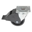 Caster, 5X2 Glass Filled Nylon Light Duty, Swivel/Lock