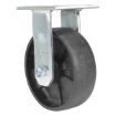 Caster, 6X2 Glass Filled Nylon Light Duty, Rigid