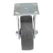 Caster, 6X2 Glass Filled Nylon Light Duty, Rigid