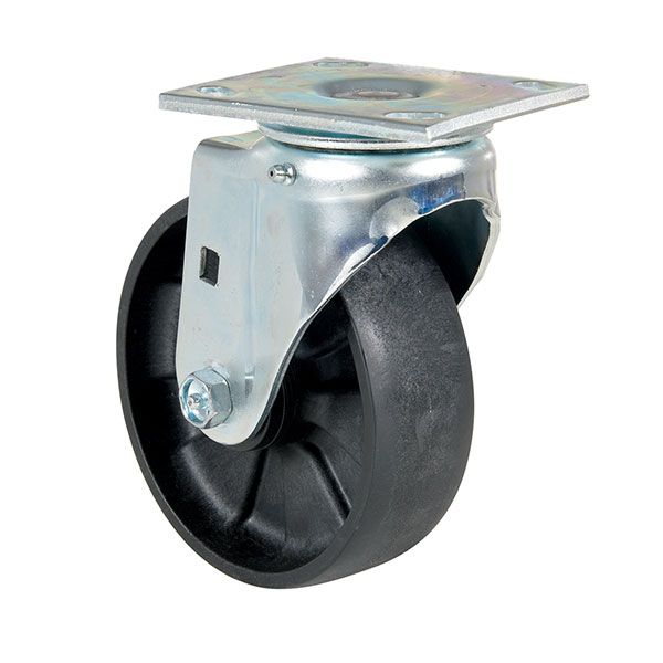 Caster, 6X2 Glass Filled Nylon Light Duty, Swivel