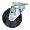 Caster, 6X2 Glass Filled Nylon Light Duty, Swivel