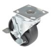 Caster, 6X2 Glass Filled Nylon Light Duty,Swb