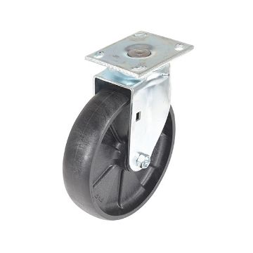 Caster, 8X2 Glass Filled Nylon Light Duty, Swivel, P/N: CST-HLD-8X2GFN-S Caster, 8X2 Glass Filled Nylon Light Duty, Swivel