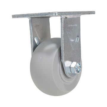 Caster, 4X2 Polyolefin Rigid, P/N: CST-F34-4X2DK-R Caster, 4X2 Polyolefin Rigid
