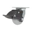 Caster, 4X2 Polyolefin Swivel W/ Total Brake