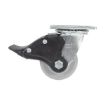 Caster, 4X2 Polyolefin Swivel W/ Total Brake