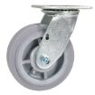 Caster, 6X2 Polyolefin Swivel
