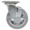 Caster, 6X2 Polyolefin Swivel W/ Brake