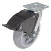 Caster, 8X2 Polyolefin Swivel W/ Total Brake