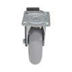 Caster, 8X2 Polyolefin Swivel W/ Total Brake