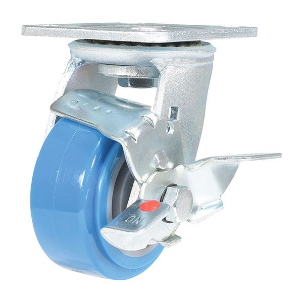 4X2 Polyurethane Swivel Caster W/Brake