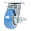 5X2 Polyurethane Swivel Caster W/Brake