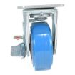 5X2 Polyurethane Swivel Caster W/Brake