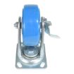 5X2 Polyurethane Swivel Caster W/Brake