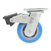 5X2 Polyurethane Swivel Caster W/Total Brake