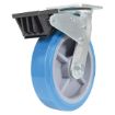 8X2 Polyurethane Swivel Caster W/Total Brake