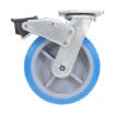 8X2 Polyurethane Swivel Caster W/Total Brake