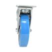 8X2 Polyurethane Swivel Caster W/Total Brake
