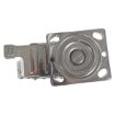 Caster, 5X2 Solid Polyurethane (Spu)Swivel W/Total Brake