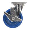 Caster, 6X2 Solid Polyurethane (Spu) Swivel W/Brake