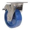 Caster, 6X2 Solid Polyurethane (Spu)Swivel W/Total Brake