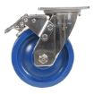 Caster, 6X2 Solid Polyurethane (Spu)Swivel W/Total Brake