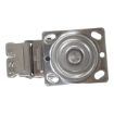 Caster, 6X2 Solid Polyurethane (Spu)Swivel W/Total Brake
