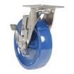 Caster, 8X2 Solid Polyurethane (Spu)Swivel W/Brake