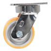 4X2 Polyurethane Sirius Dual Swivel Caster